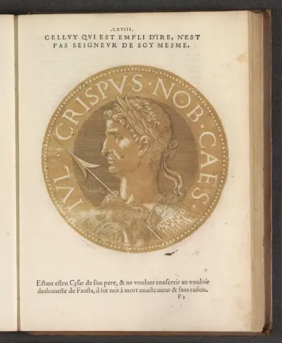 Portret van onderkeizer Crispus