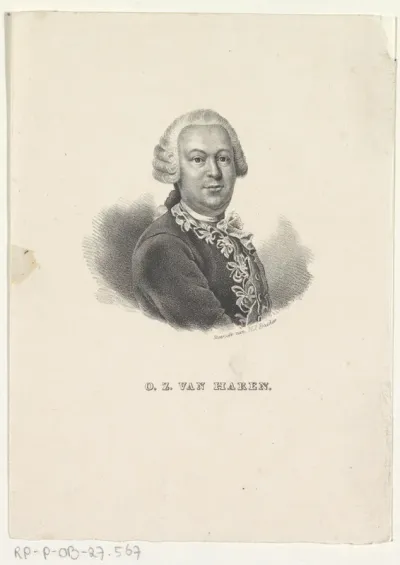 Portret van Onno Zwier van Haren