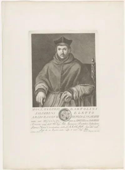 Portret van Onofrio Bartolini