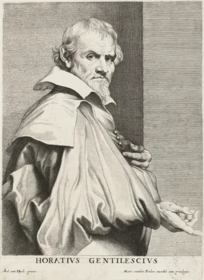 Portret van Orazio Gentileschi