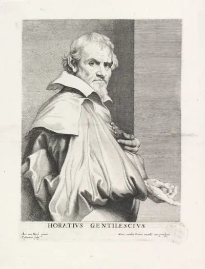 Portret van Orazio Gentileschi