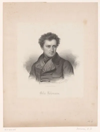 Portret van Orla Lehmann