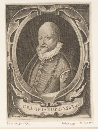 Portret van Orlando di Lassus