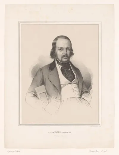 Portret van Oscar Patrick Sturzenbecher