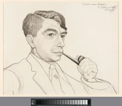Portret van Ossip Zadkine