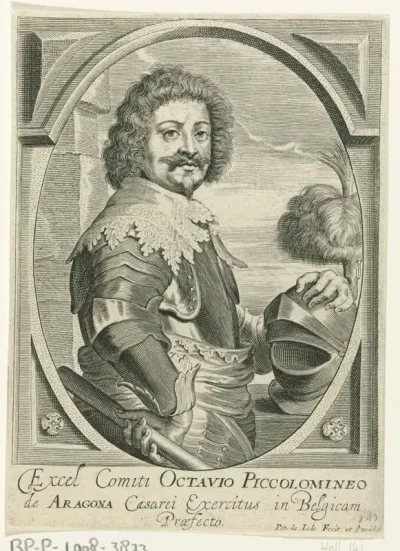 Portret van Ottavio Piccolomini