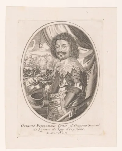 Portret van Ottavio Piccolomini