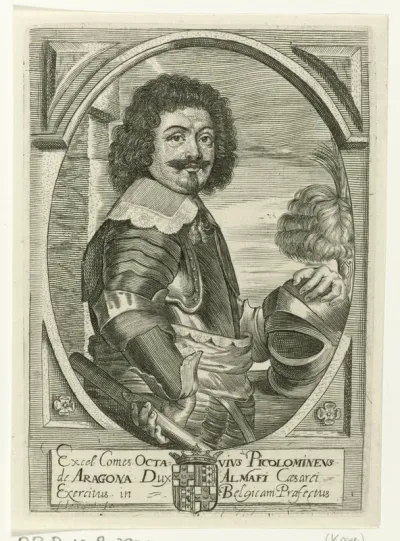 Portret van Ottavio Piccolomini