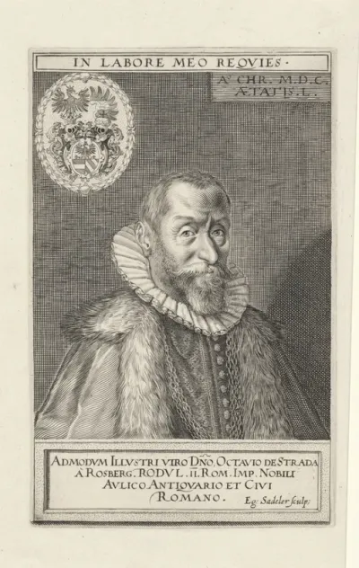 Portret van Ottavio Strada
