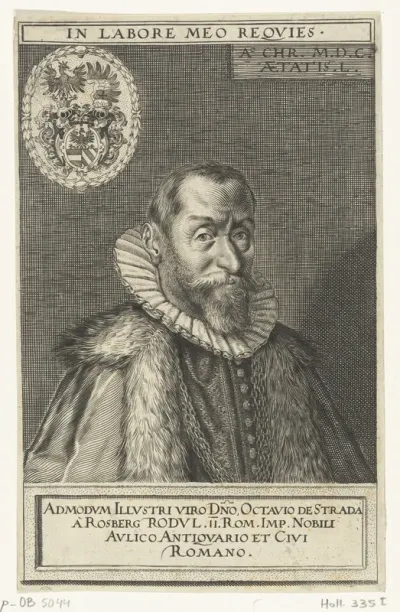 Portret van Ottavio Strada