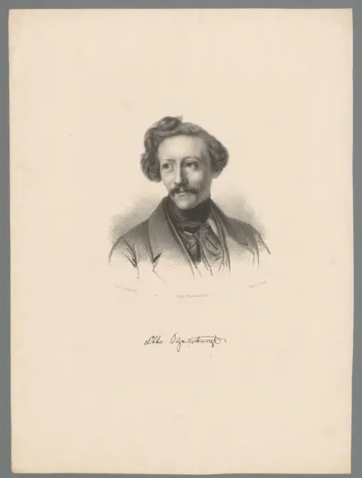 Portret van Otto Alfred Schomburgk