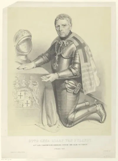 Portret van Otto Anna van Bylandt