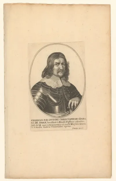 Portret van Otto Chirstoph baron van Sparr