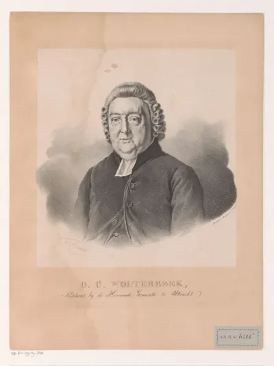 Portret van Otto Coenraad Wolterbeek