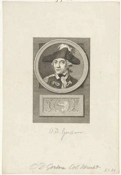 Portret van Otto Derk Gordon