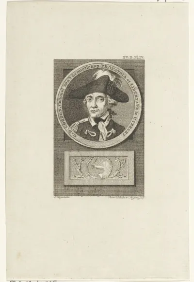 Portret van Otto Derk Gordon