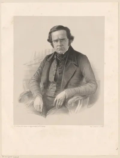 Portret van Otto Gerhard Heldring