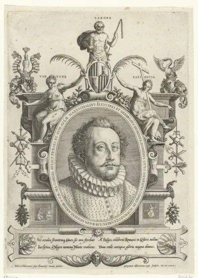 Portret van Otto Heinrich von Schwarzenberg