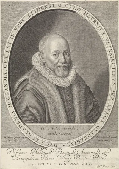 Portret van Otto Heurnius