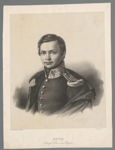 Portret van Otto I als kind