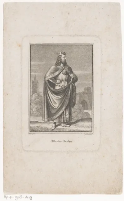 Portret van Otto I de Grote