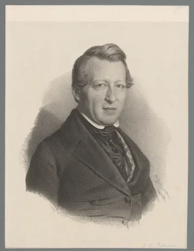 Portret van Otto Linné Erdmann
