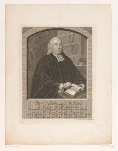 Portret van Otto Nathanael Nicolai
