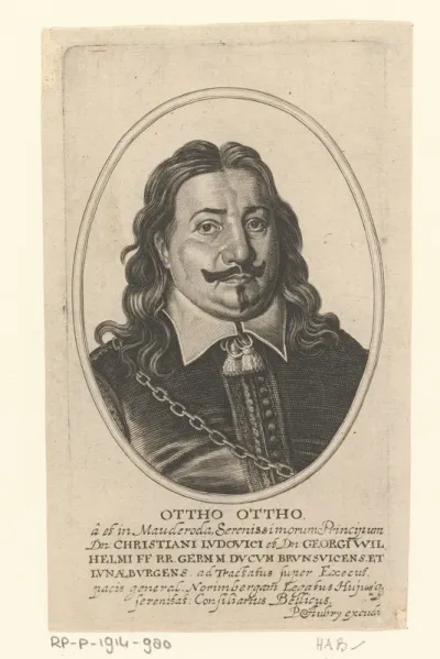 Portret van Otto Otto von Mauderode
