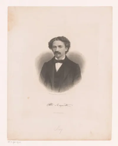 Portret van Otto Roquette