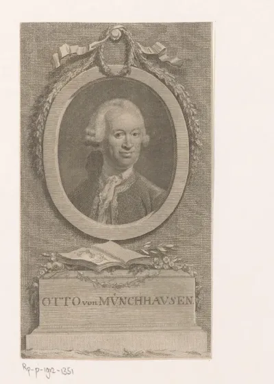 Portret van Otto von Münchhausen