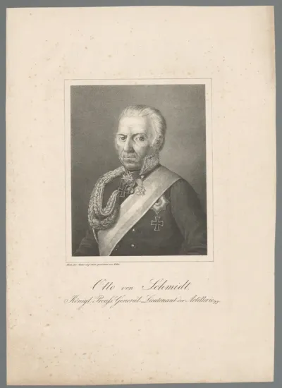 Portret van Otto von Schmidt