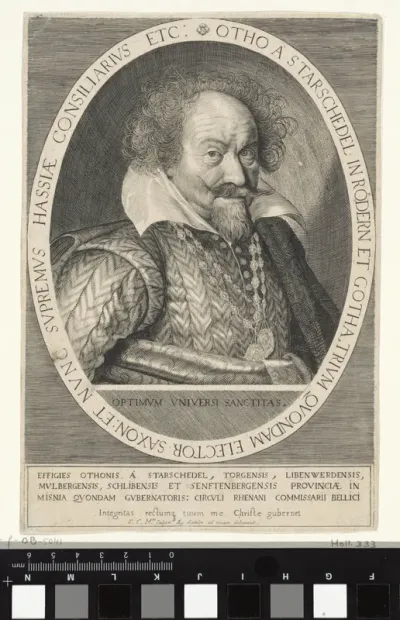 Portret van Otto von Starschedel
