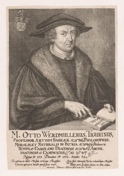 Portret van Otto Werdmüller