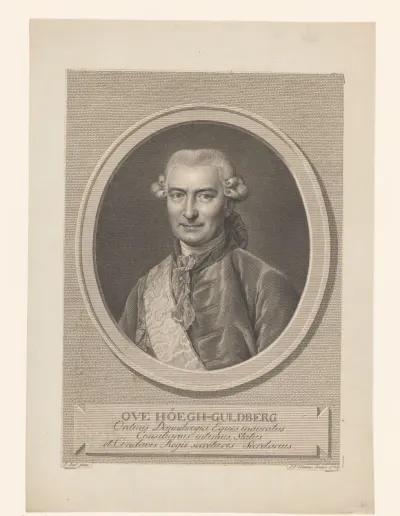 Portret van Ove Høegh-Guldberg