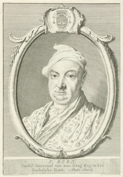 Portret van P. Born
