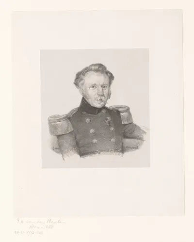 Portret van P.H. van der Meulen