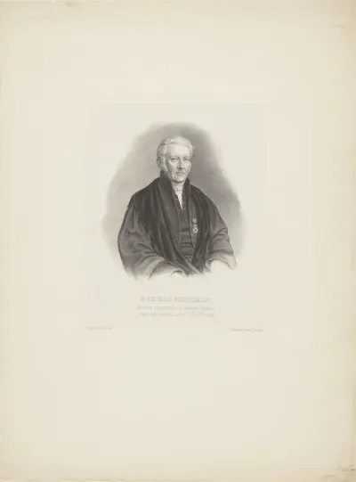 Portret van P. Hofman Peerlkamp