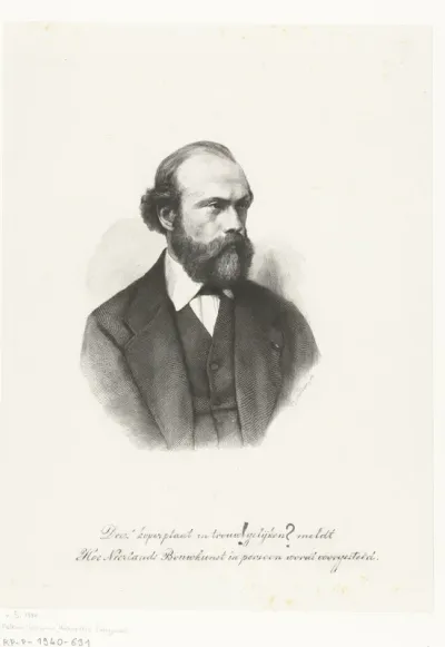 Portret van P.J.H. Cuypers