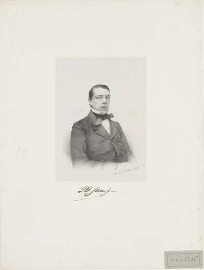 Portret van P.J. Janssens