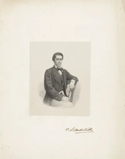 Portret van P. van der Velden