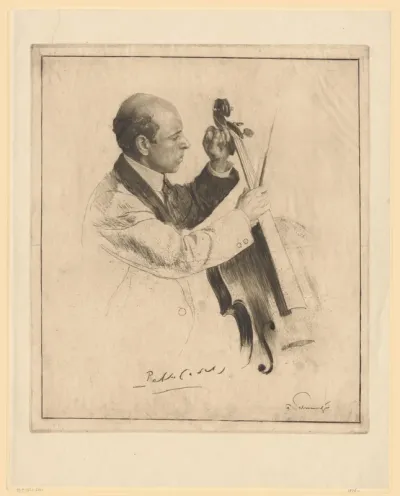 Portret van Pablo Casals