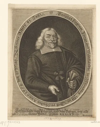 Portret van Pancraz Pilgram