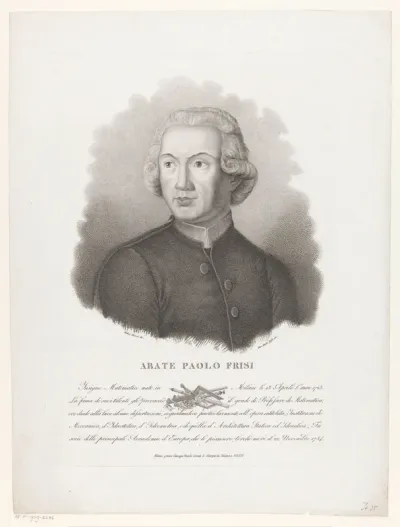 Portret van Paolo Frisi