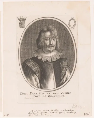 Portret van Paolo Giordano I Orsini