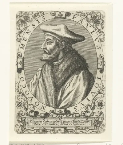 Portret van Paolo Giovio