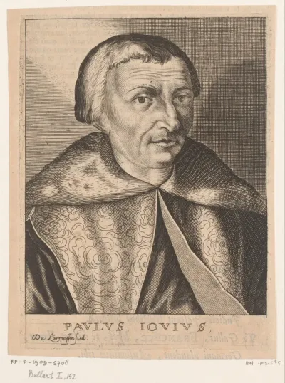 Portret van Paolo Giovio