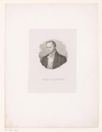 Portret van Paolo Mascagni