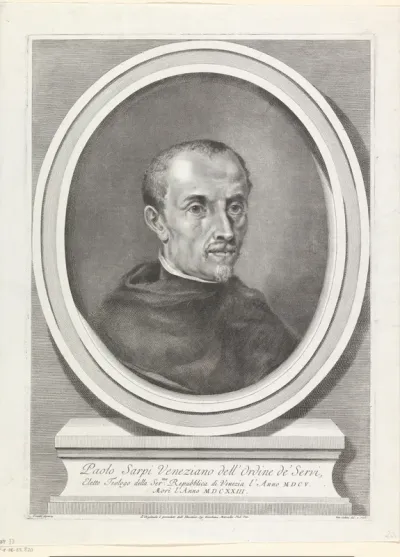 Portret van Paolo Sarpi