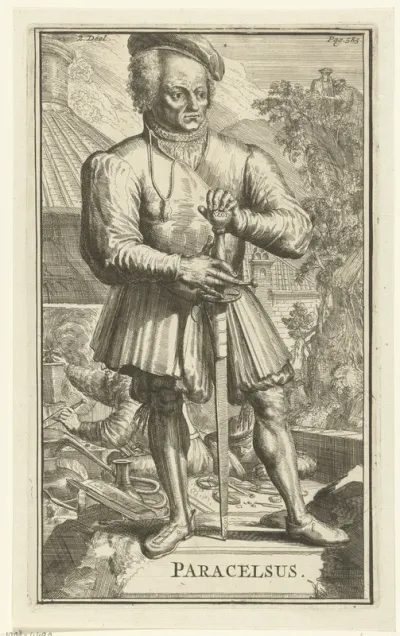 Portret van Paracelsus