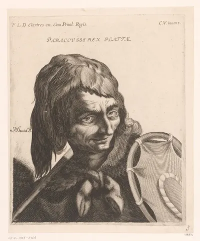 Portret van Paracoussi